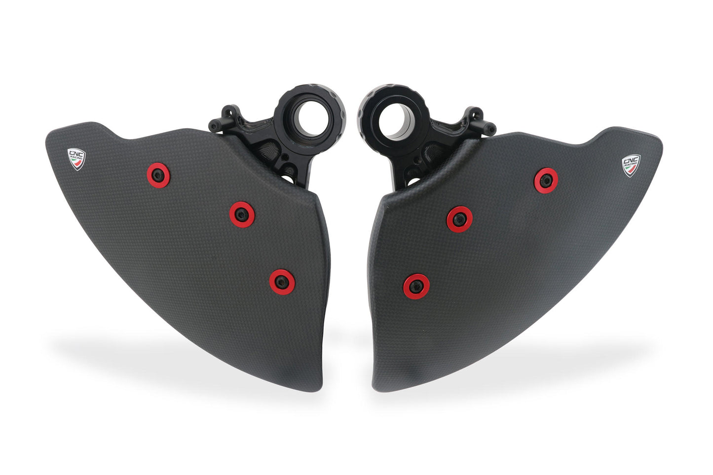 ZA750 - CNC Racing Carbon Fiber GP EVO Front Rotor Cooling Ducts For Ducati Panigale / SF V4 / V2 / 1299 / 1199 / 959 / 899