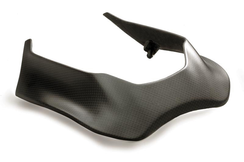 ZA812Y - CNC Racing Carbon Fiber Front Fuel Tank Protector for Ducati Scrambler