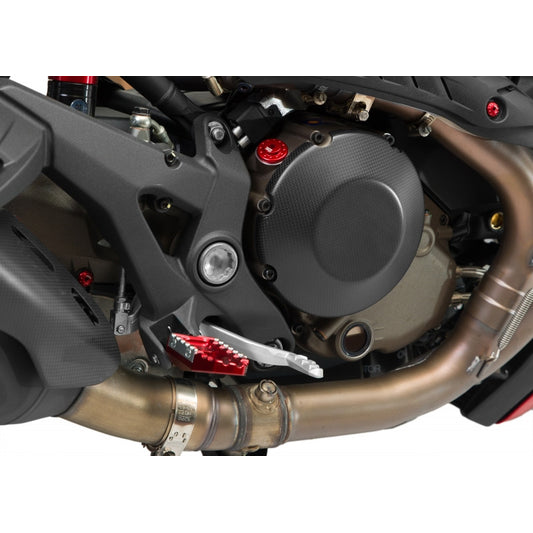 ZA850Y - CNC Racing Carbon Fiber Wet Clutch Cover For Ducati Streetfighter 848, Multistrada 1200/1100, Monster 821/1200/1100evo/796/696, Hypermotard 796, and 848 / 848 Evo