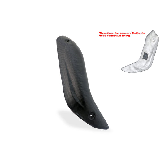 ZA902 - CNC Racing - Carbon Fiber Lower Exhaust Pipe Guard - Multistrada V4