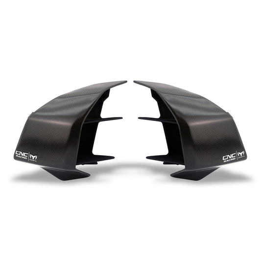 ZW005Y - CNC Racing Carbon Fiber GP Winglets for Ducati Streetfighter V4 / S