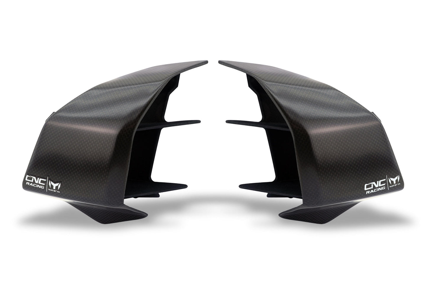 ZW005Y - CNC Racing Carbon Fiber GP Winglets for Ducati Streetfighter V4 / S