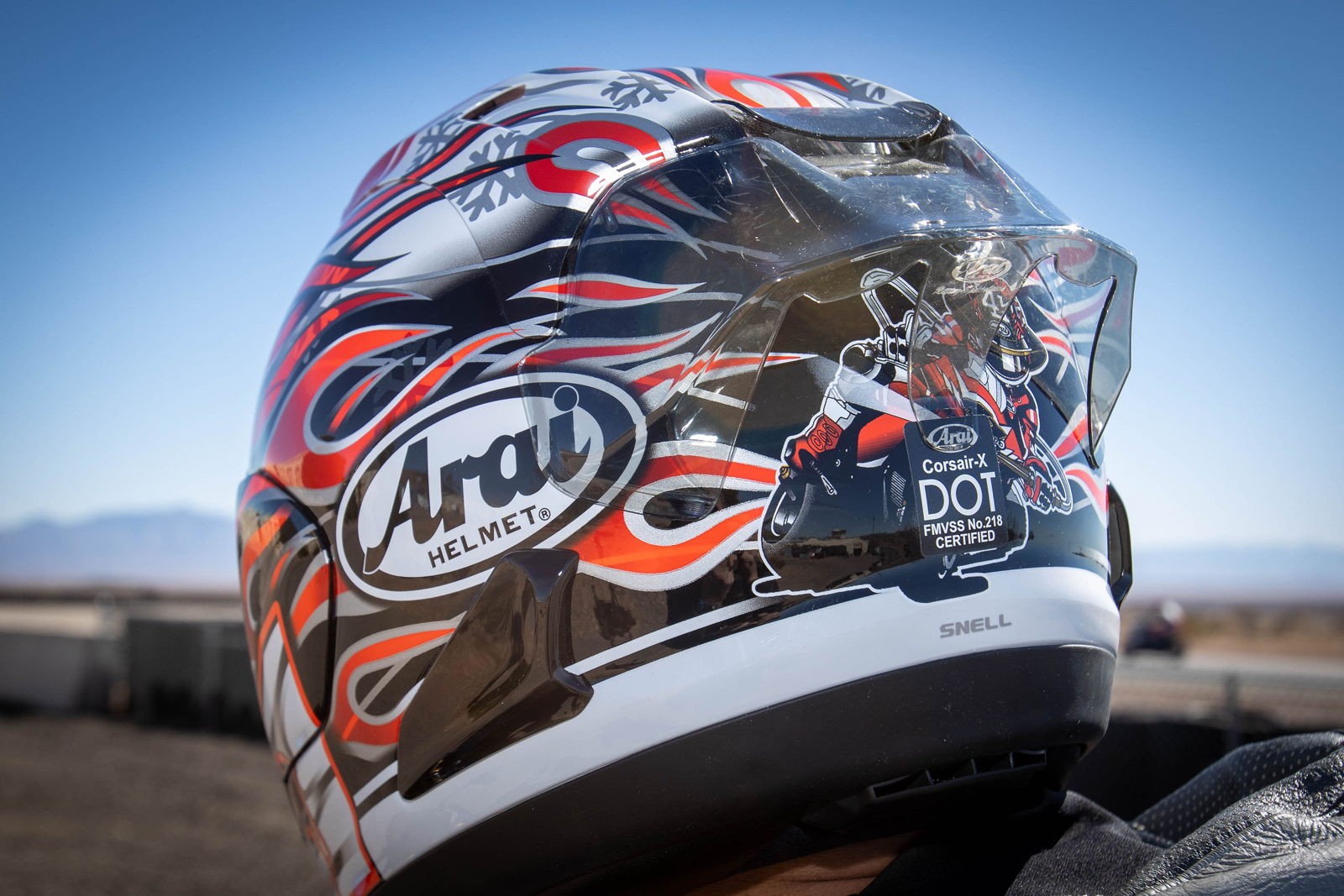 Arai Corsair X Haga GP Helmet 2XL Arai Corsair X Haga GP Helmet 2XL