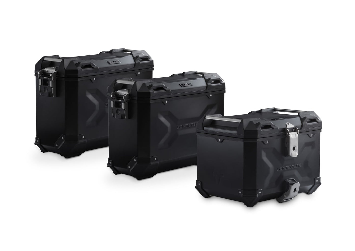 ADV.22.995.75100/B - SW-MOTECH - Adventure Set Luggage US Model -  Ducati DesertX (22-) - BLACK