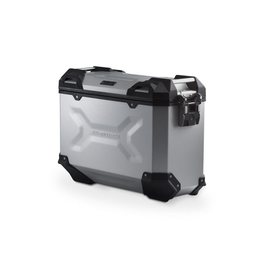 ALK.00.733.11000R/S - SW-MOTECH - TRAX ADV M - Side case Aluminum 37 l Right  - SILVER