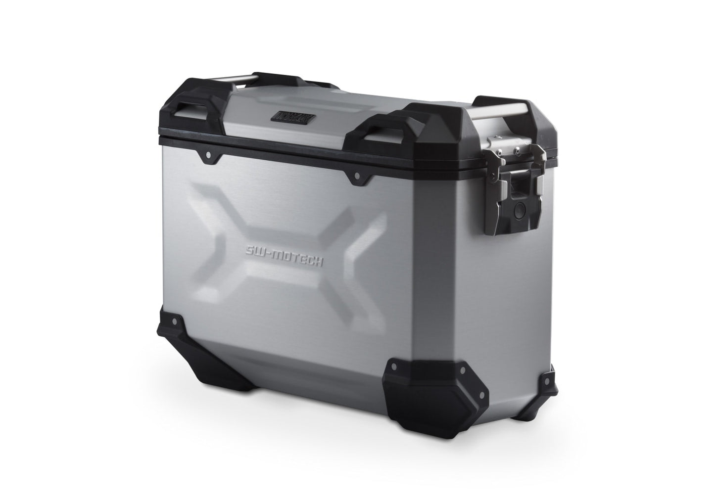 ALK.00.733.11000R/S - SW-MOTECH - TRAX ADV M - Side case Aluminum 37 l Right  - SILVER