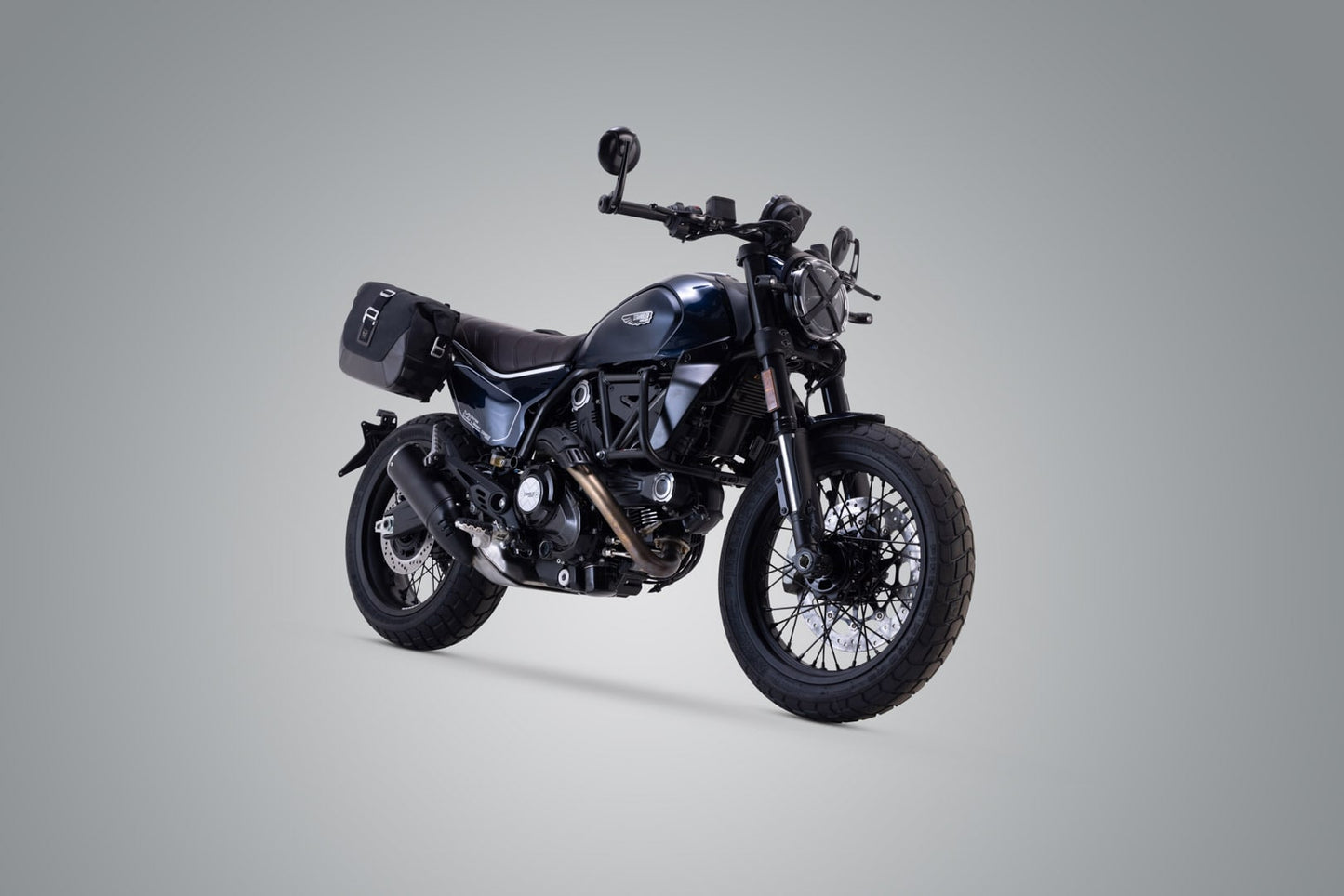 BC.HTA.22.088.20100 - SW-MOTECH - Legend Gear side bag system LC Black Edition - Ducati Scrambler models (23-)