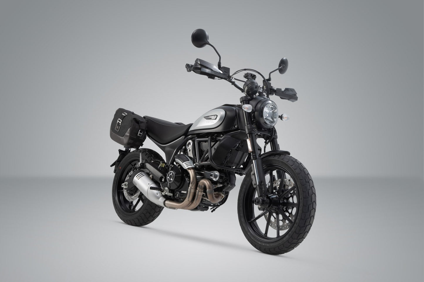 BC.HTA.22.916.20100 - SW-MOTECH - Legend Gear side bag system LC Black Edition - Ducati Scrambler models (18-)