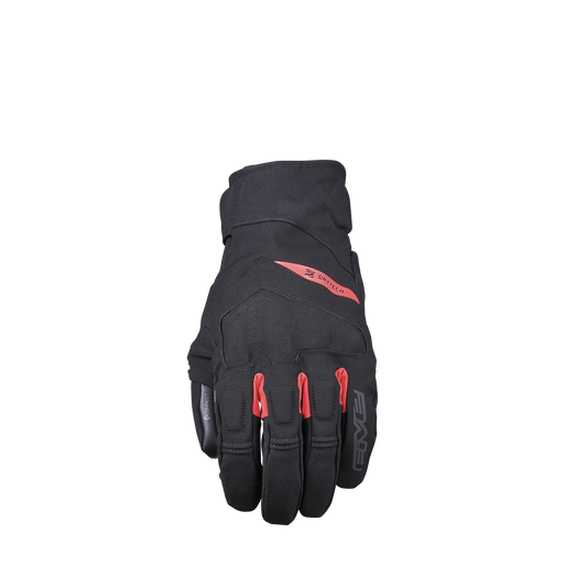 FIVE GLOVES - BOXER EVO WP - BLACK/FLUO RED
