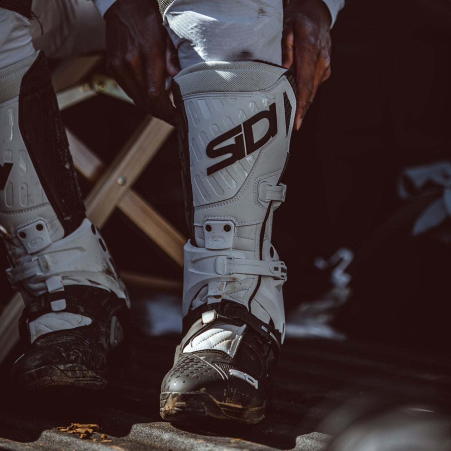 Sidi - Crossair Boot - WHITE/BLACK/BRONZE