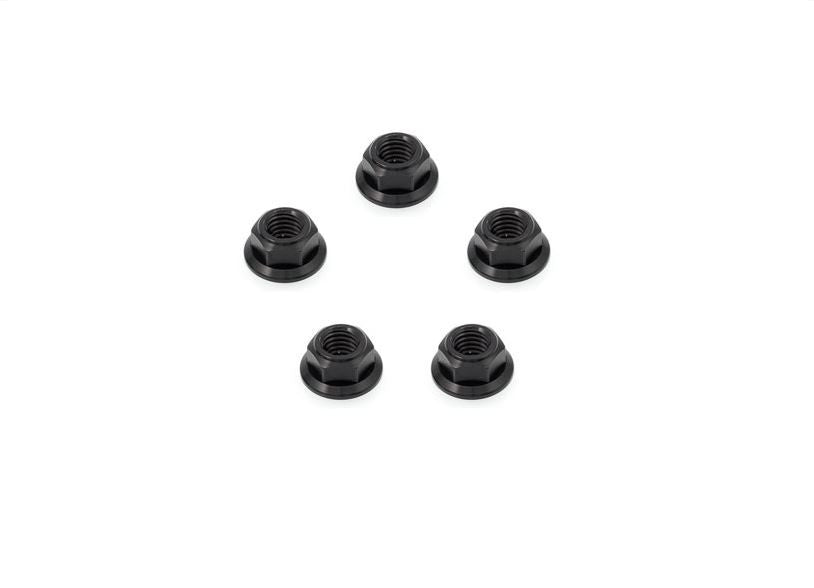 DA385 - CNC Racing Set of 5 ring gear nuts for the FC212 / FC301 / FC302 (hold sprocket to carrier), For Ducati and MV Agusta models - M8x1.25