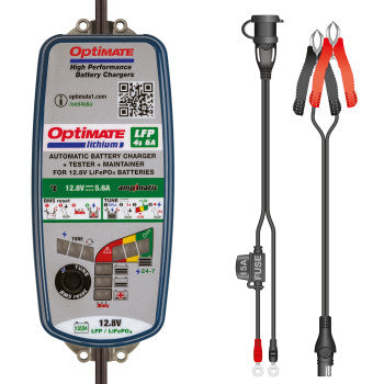 TM391 Techmate Optimate LITHIUM Battery Charger
