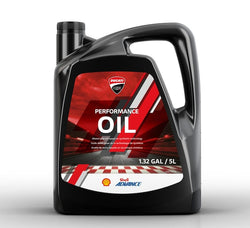 Shell Advance Ducati Corse Performance Racing Engine Oil - 5 Liter