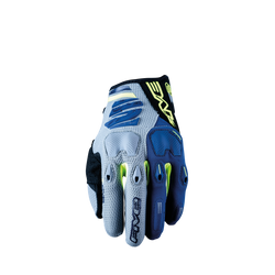 FIVE GLOVES - E2 - GREY/FLUO YELLOW/NAVY