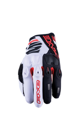 FIVE GLOVES - E2 - WHITE/BLACK/RED
