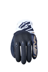 FIVE GLOVES - E3 EVO - WHITE/BLACK GOLD