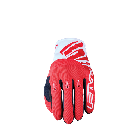 FIVE GLOVES - E3 EVO - WHITE/RED
