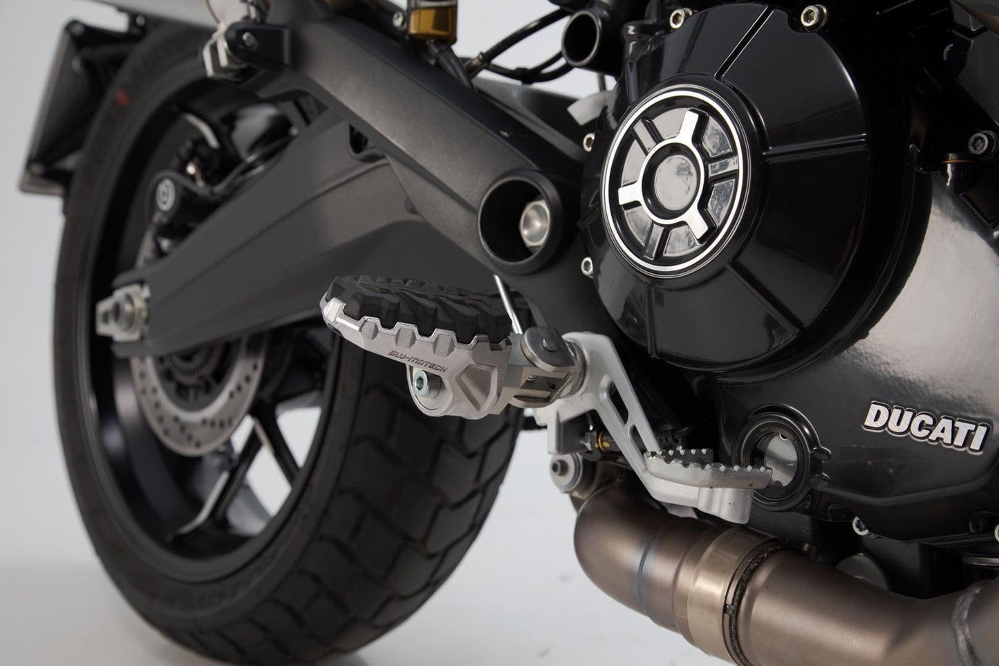 FRS.22.112.10002 - SW-MOTECH - EVO footrest kit - Ducati models / Benelli TRK 502 X (18-)