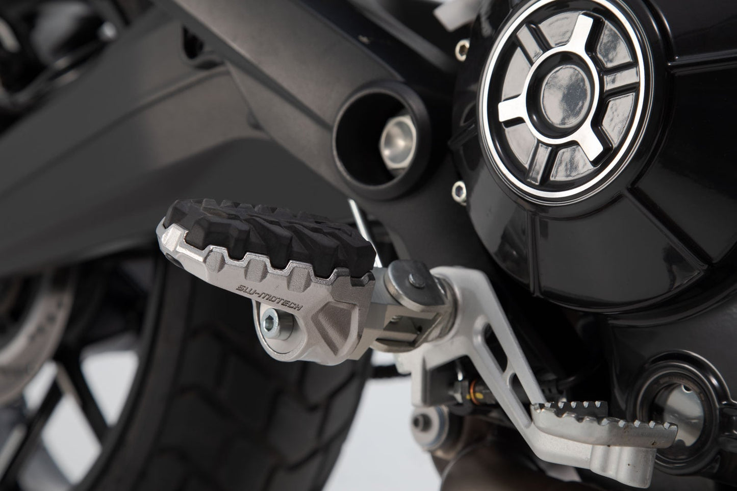 FRS.22.112.10002 - SW-MOTECH - EVO footrest kit - Ducati models / Benelli TRK 502 X (18-)