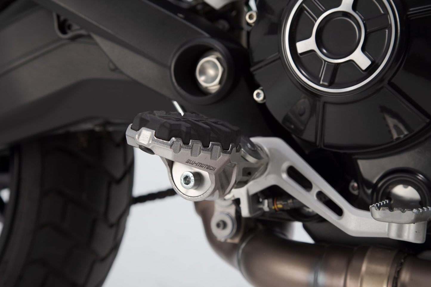 FRS.22.112.10002 - SW-MOTECH - EVO footrest kit - Ducati models / Benelli TRK 502 X (18-)