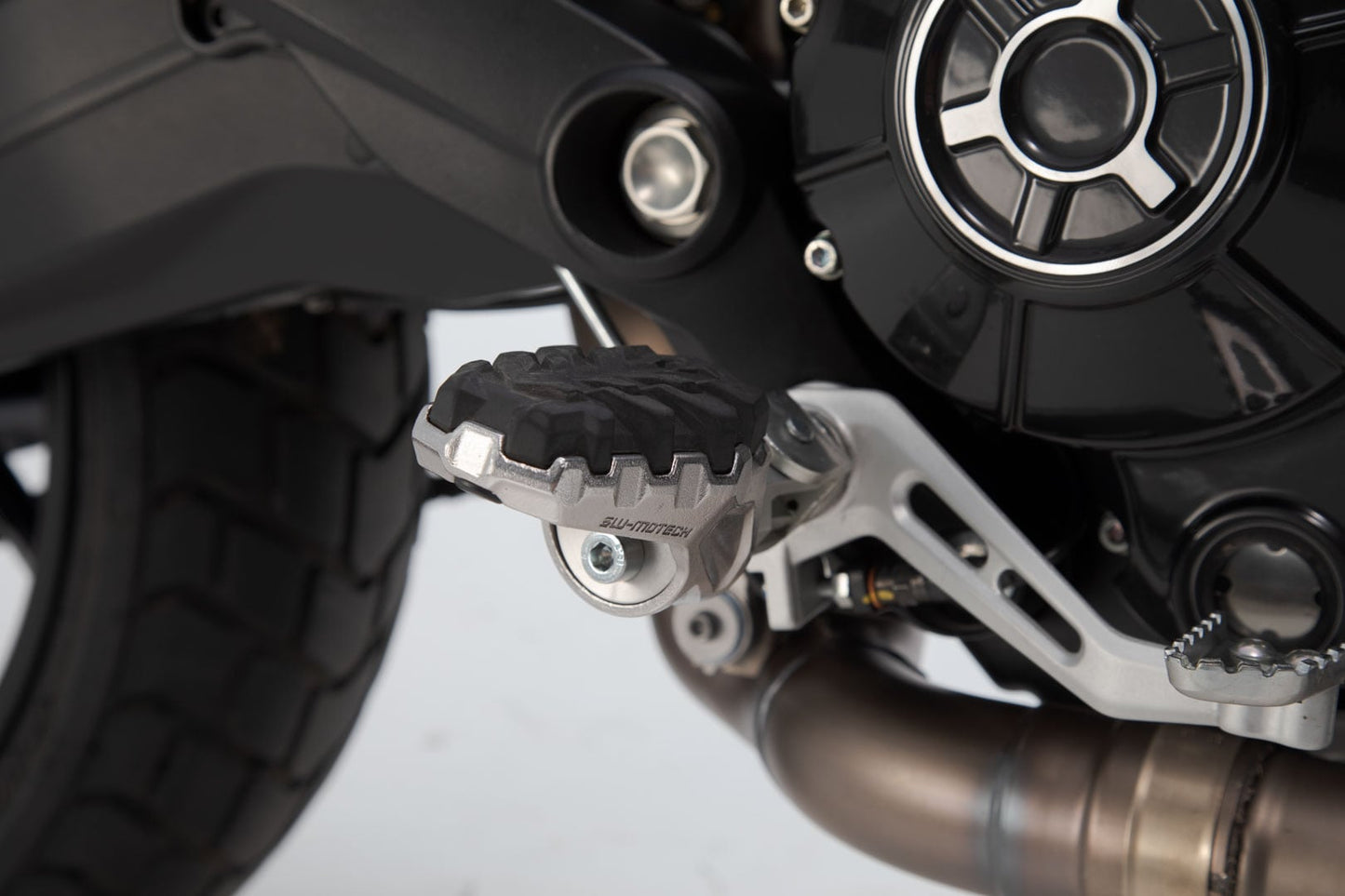 FRS.22.112.10002 - SW-MOTECH - EVO footrest kit - Ducati models / Benelli TRK 502 X (18-)
