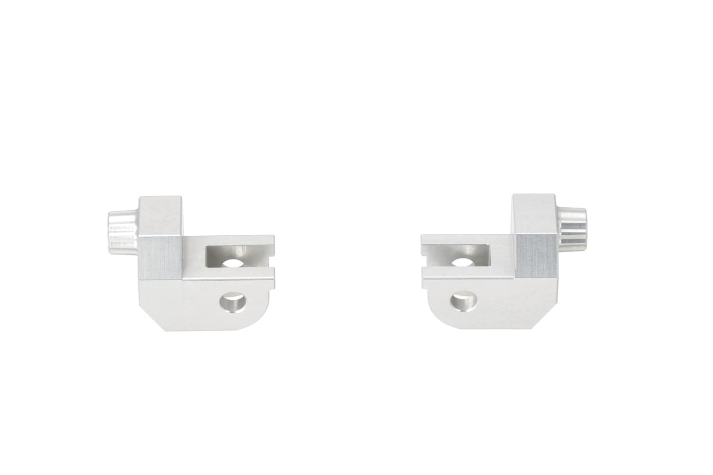 FRS.22.112.80201/S - SW-MOTECH - Mounting kit for EVO footrest -  Ducati Multistrada V4 / V2, DesertX - SILVER