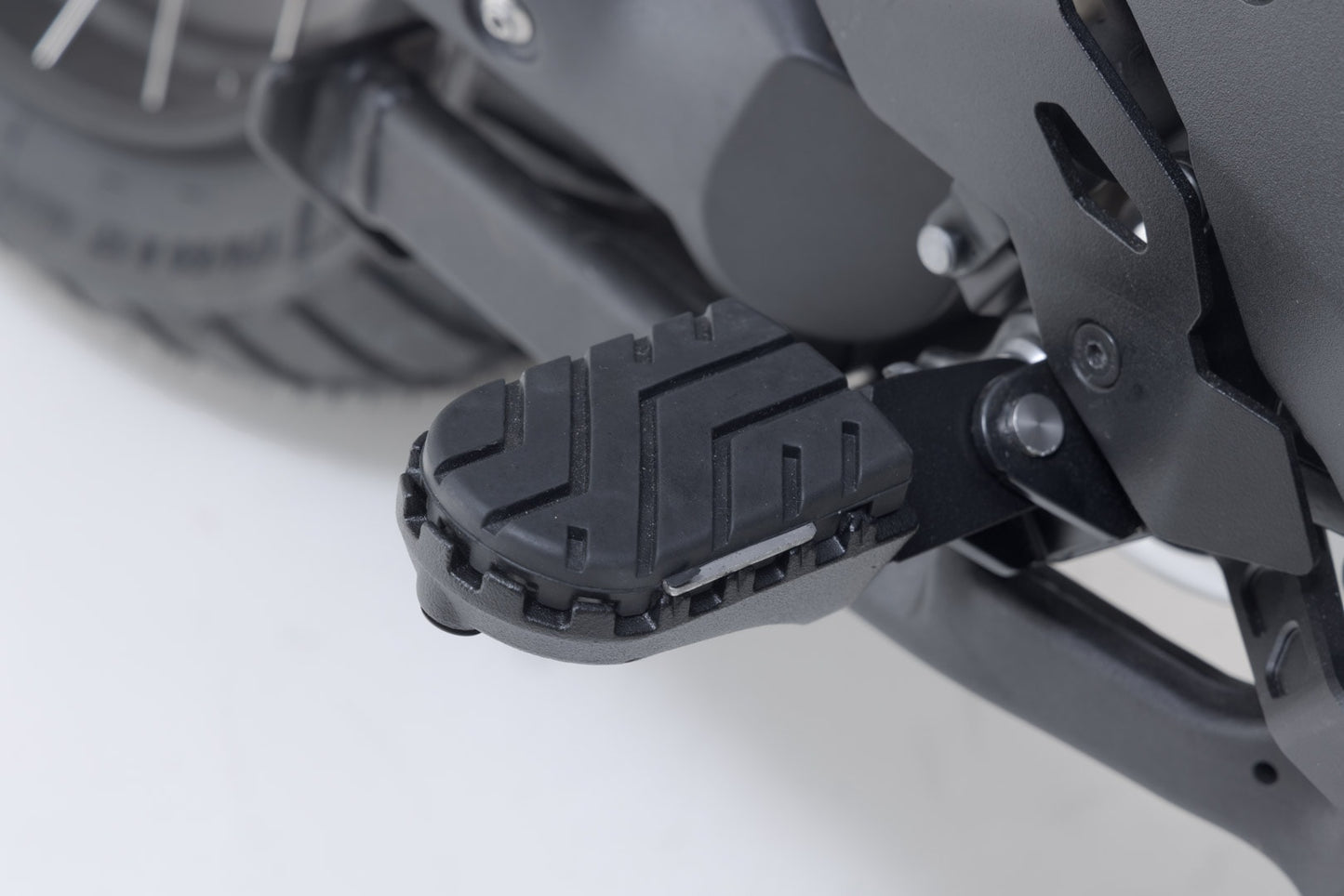 FRS.22.011.10201/B - SW-MOTECH - ION footrest kit -  Ducati Multistrada V4 / V2, DesertX - BLACK