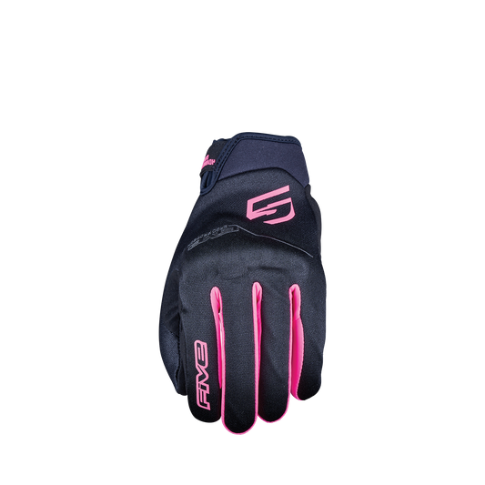 FIVE GLOVES - GLOBE EVO WOMAN - BLACK/FLUO PINK