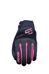 FIVE GLOVES - GLOBE EVO WOMAN - BLACK/FLUO PINK
