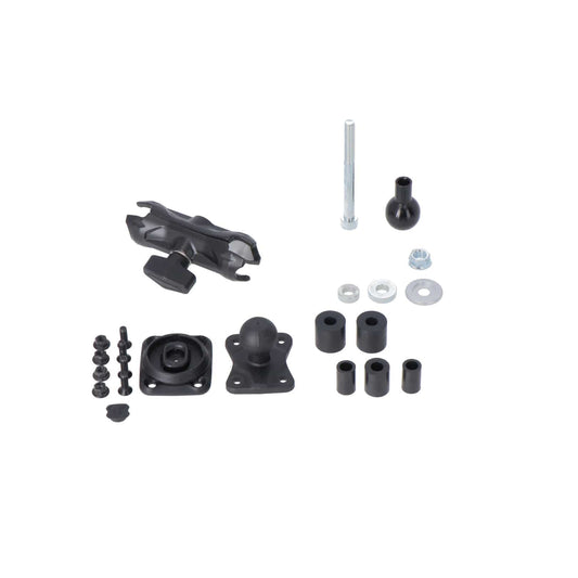 GPS.00.308.35400 - SW-MOTECH - GPS mount kit for head tube with T-Lock - For Ø 12,5-25 mm 1" ball, socket arm, T-Lock
