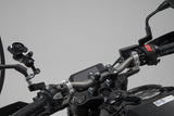 GPS.00.308.35000 - SW-MOTECH - Universal GPS mount kit with T-Lock - Incl 2" socket arm, for handlebar/mirror thread