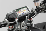 GPS.07.646.10600/B - SW-MOTECH - GPS mount for handlebar -  Shock absorbent - BLACK