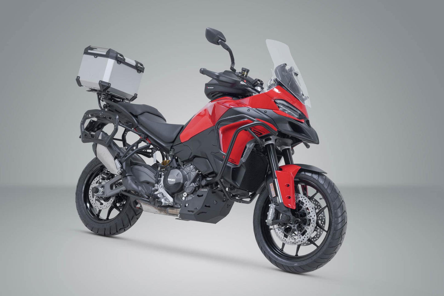 GPT.22.807.70000/S - SW-MOTECH - TRAX ADV top case system -  Ducati Multistrada V2 / V2 S (24-) - SILVER