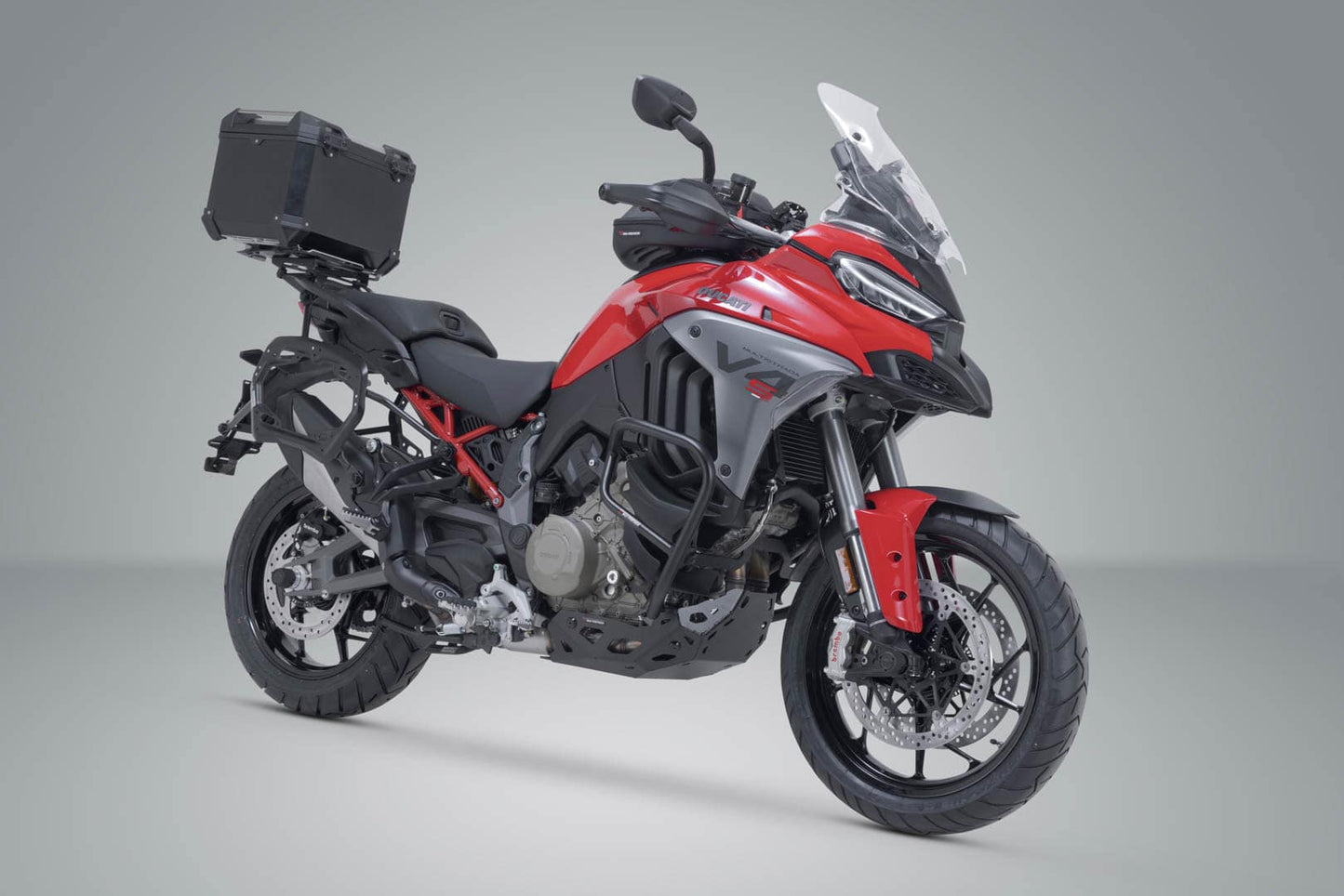 GPT.22.822.70001/B - SW-MOTECH - TRAX ADV topcase system -  Ducati Multistrada V4 models (20-) - BLACK