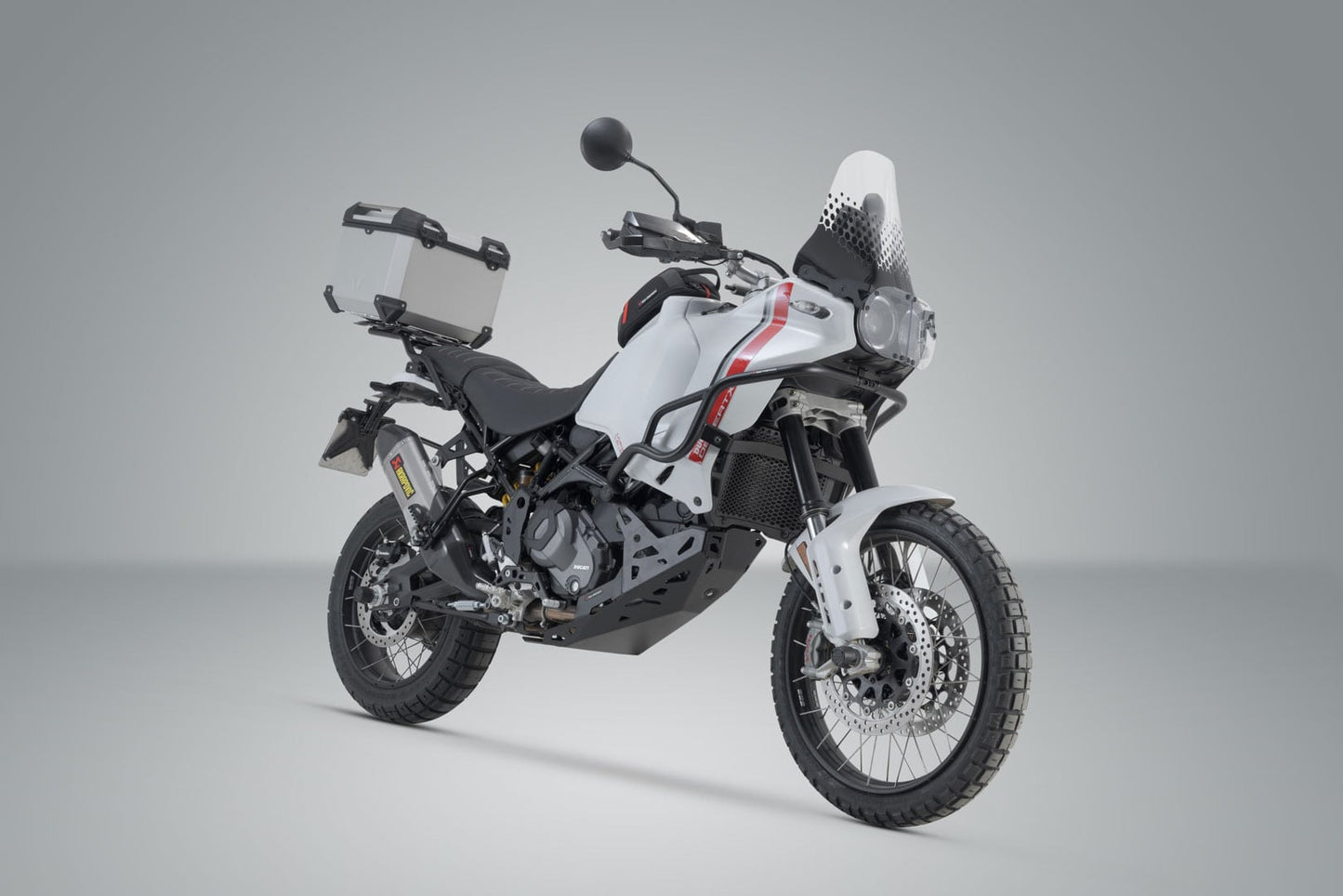 GPT.22.995.70000/S - SW-MOTECH - TRAX ADV top case system -  Ducati DesertX (22-) / Rally (23-) - SILVER