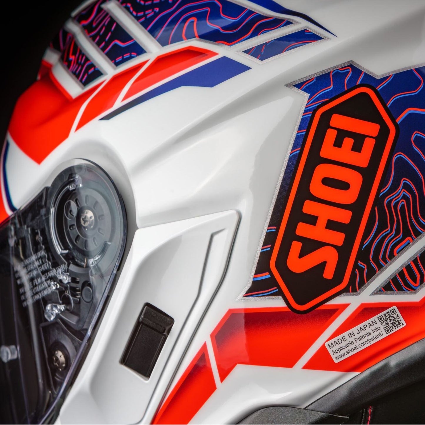 SHOEI - GT-Air 3 Hike - RED/WHITE/BLUE (TC10)