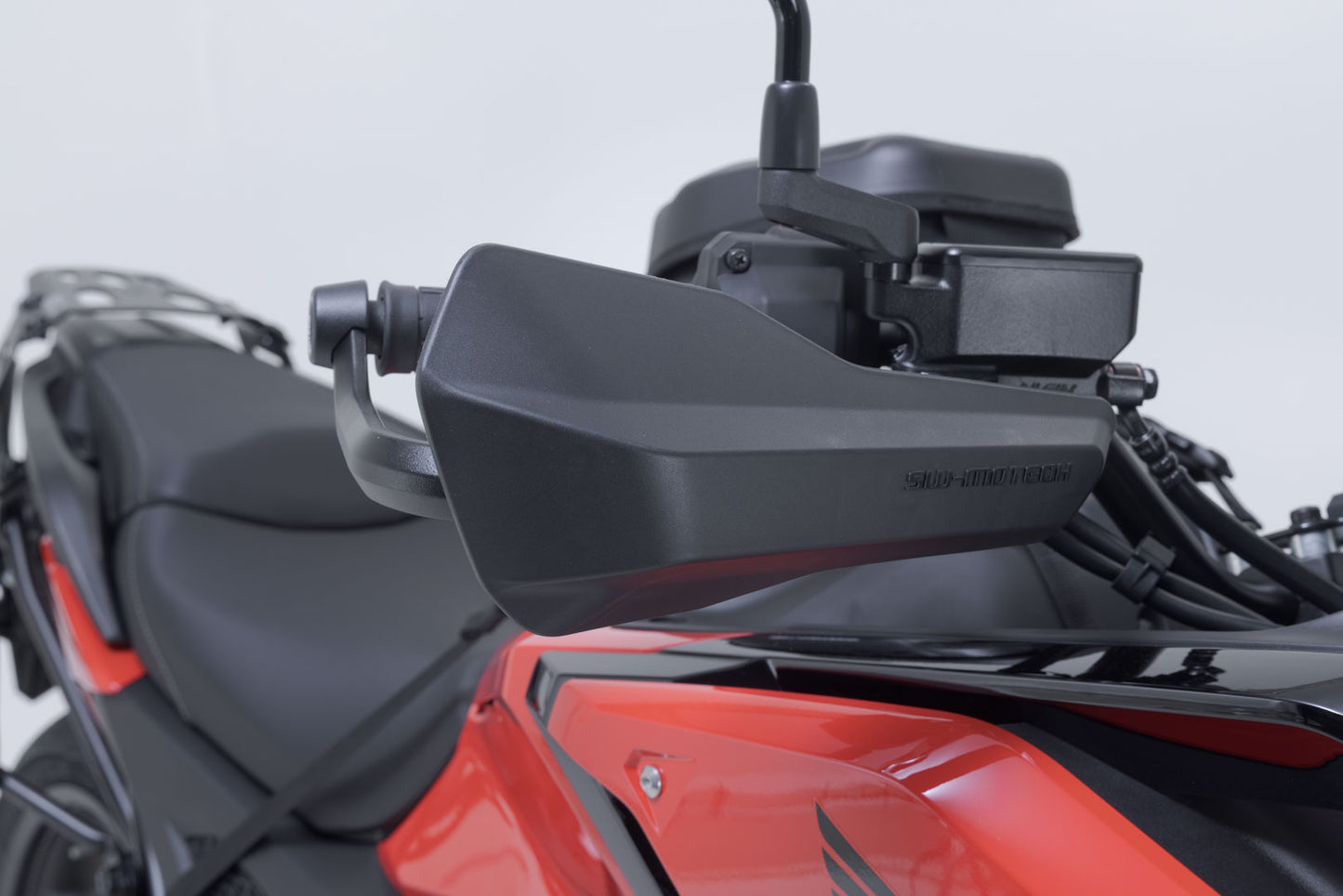 HDG.00.220.20800/B - SW-MOTECH - Sport handguard kit -  For hollow handlebars 22mm to 1 inch - BLACK