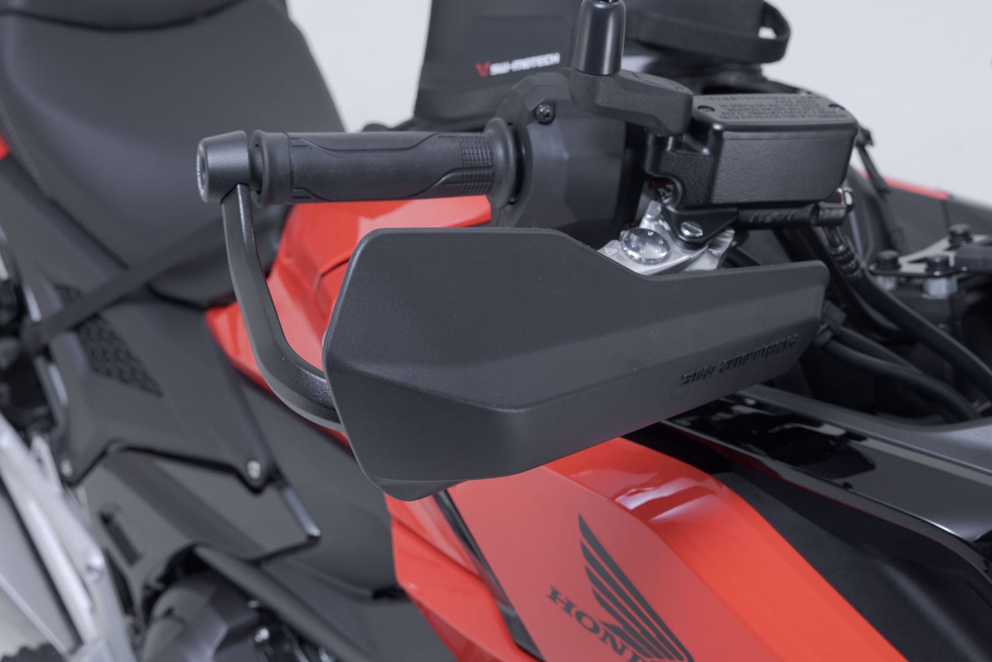 HDG.00.220.20800/B - SW-MOTECH - Sport handguard kit -  For hollow handlebars 22mm to 1 inch - BLACK