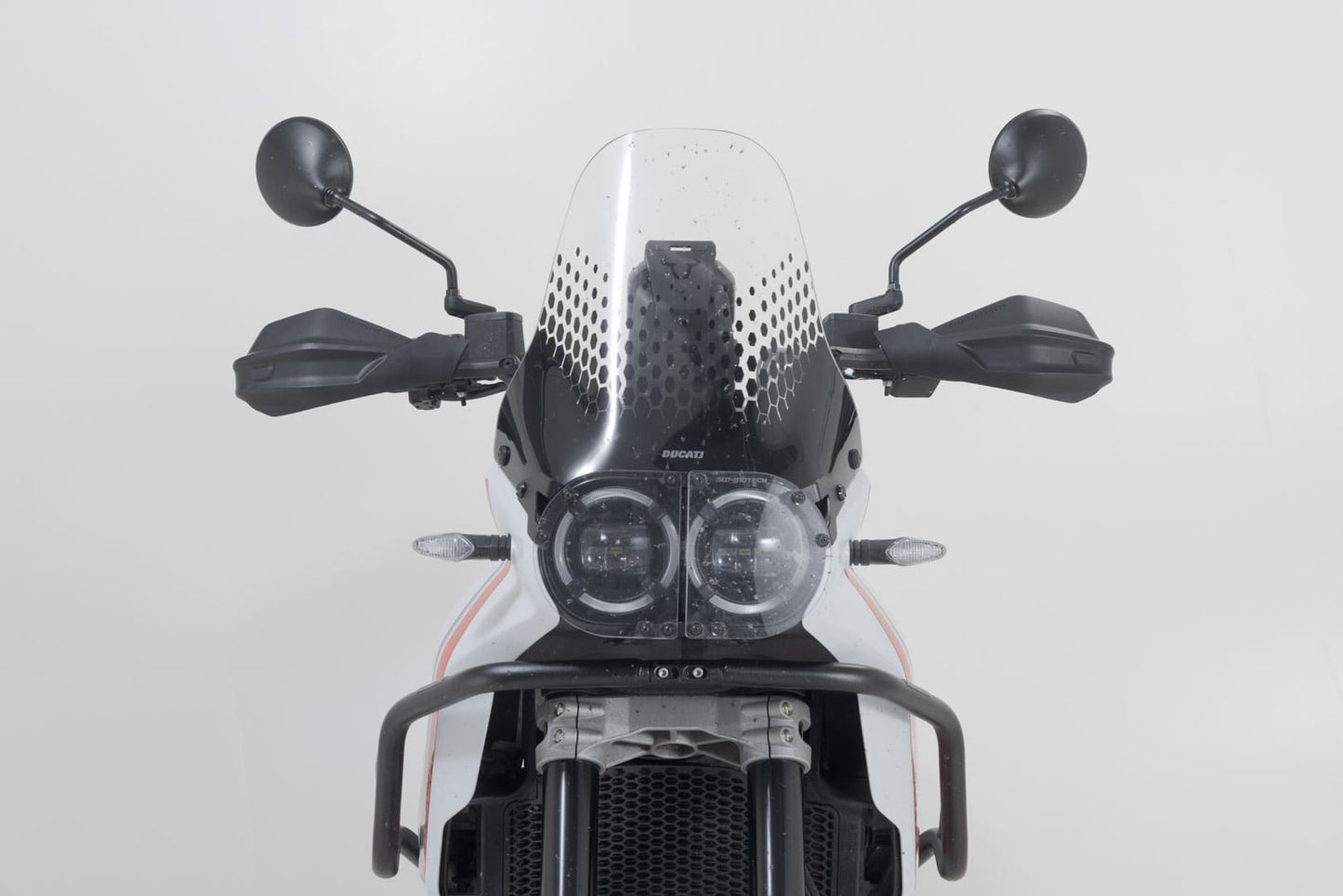 HDG.00.220.31301/B - SW-MOTECH - Adventure handguard kit -  Ducati DesertX / Rally, CFMoto 800MT-X - BLACK
