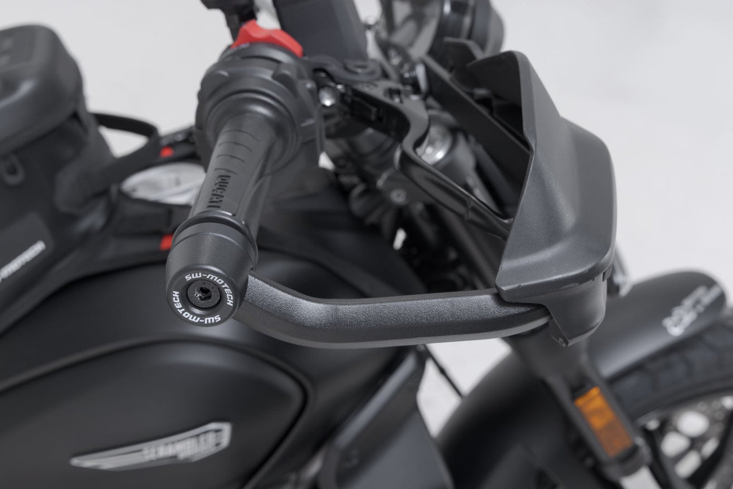HDG.00.220.34301/B - SW-MOTECH - Adventure handguard kit -  Ducati Scrambler (14-) - BLACK