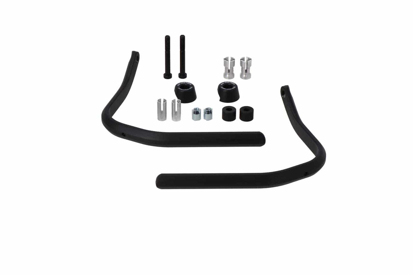 HDG.00.220.80800/B - SW-MOTECH - Handguard mounting kit -  For hollow handlebars 22mm to 1 inch - BLACK