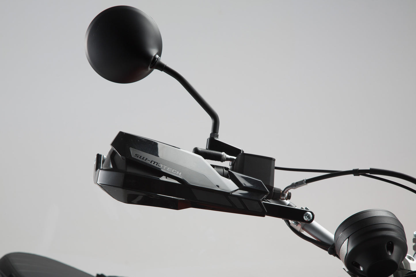 HPR.00.220.22500/B - SW-MOTECH - KOBRA Handguard Kit - Scrambler - BLACK