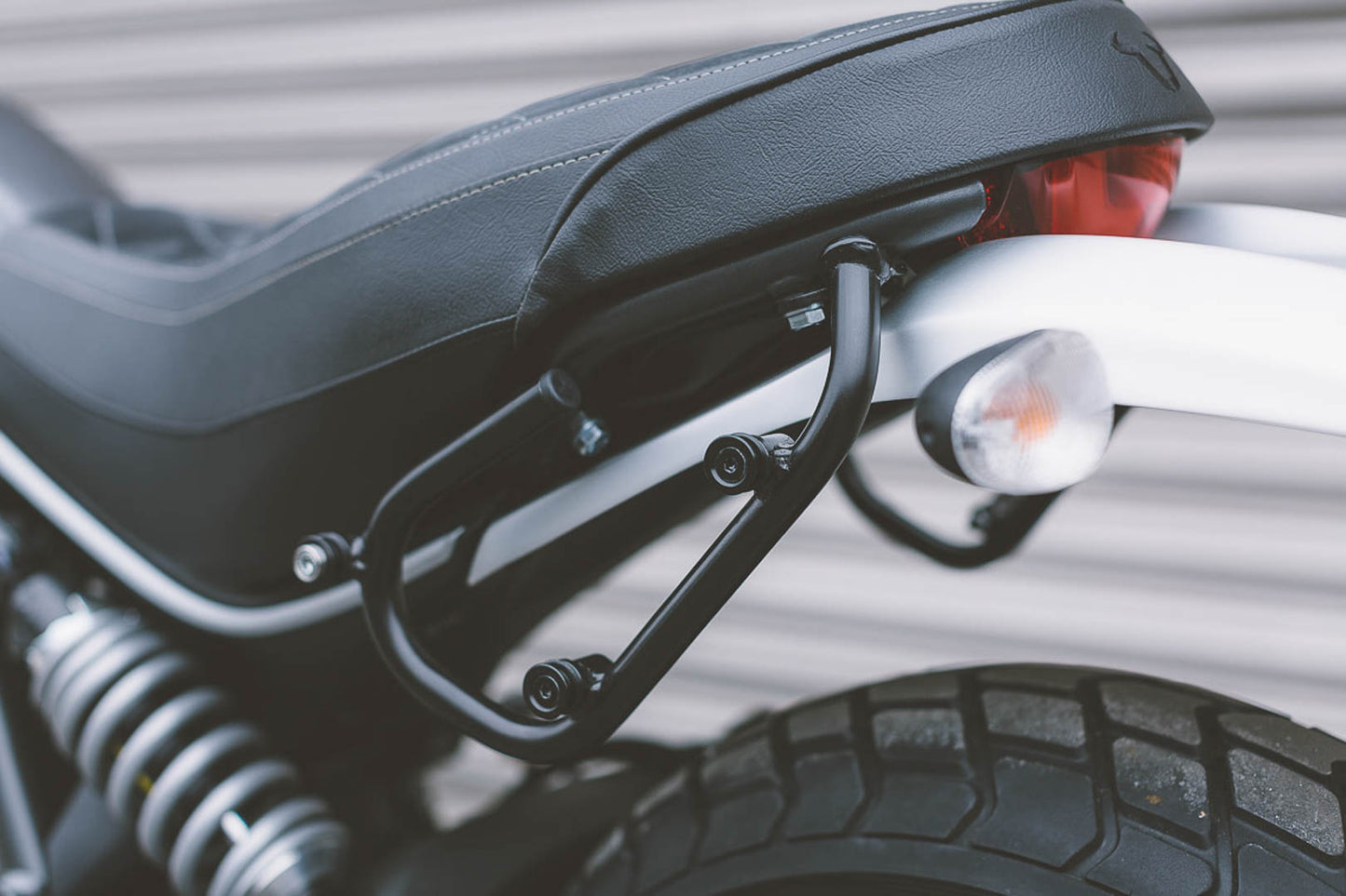 HTA.22.577.10003 - SW-MOTECH - SLC side carrier left - Ducati Scrambler models (14-)