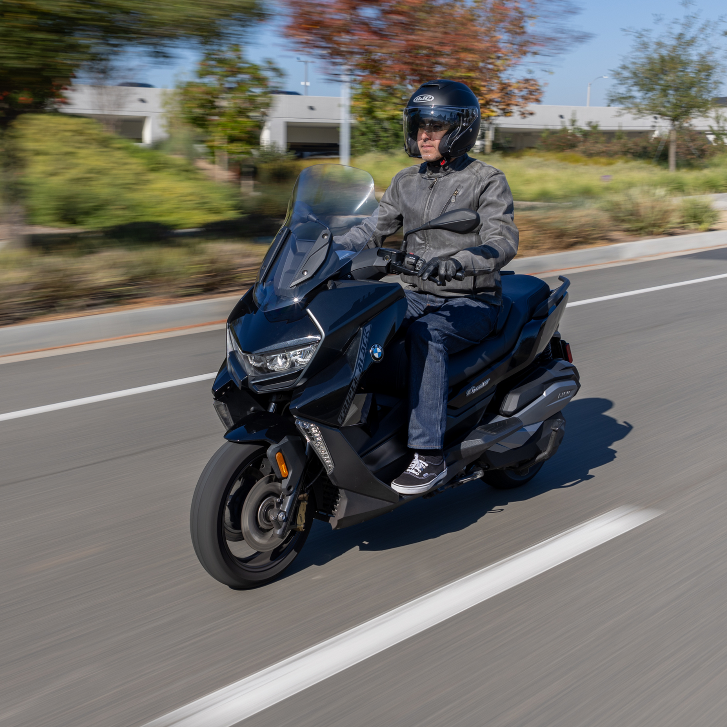 HJC - i31 - SEMI FLAT TITANIUM