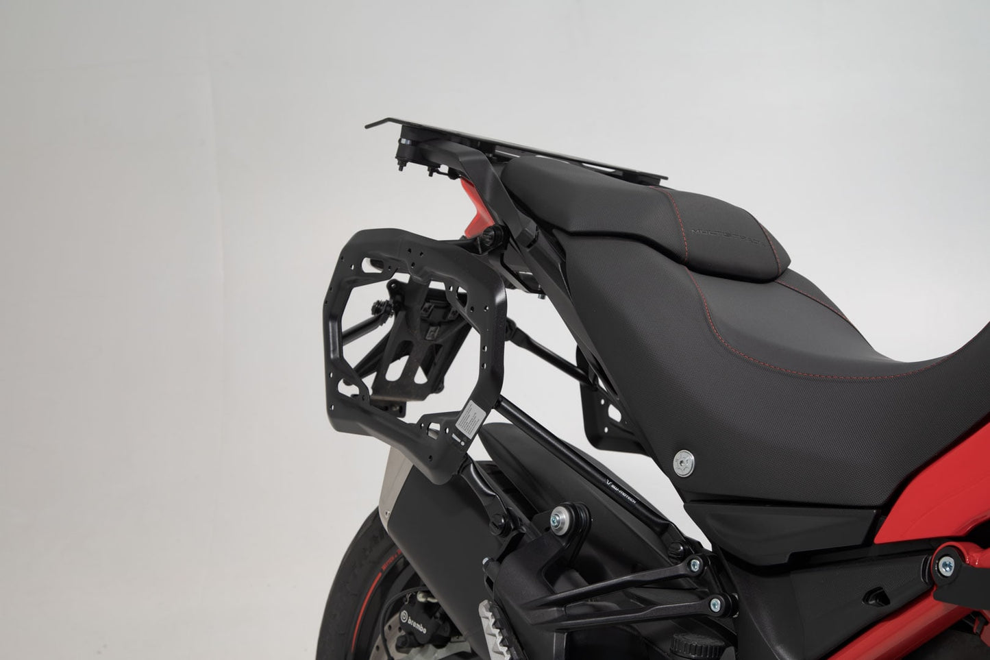 KFT.22.114.70002/B - SW-MOTECH - TRAX ADV aluminum case system -  37/37 l Multistrada 1200/ 1260/ 950/ V2 - BLACK
