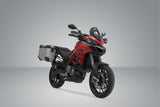 KFT.22.114.70102/S - SW-MOTECH - TRAX ADV aluminum case system -  Multistrada 1200/1260/950/V2 - SILVER