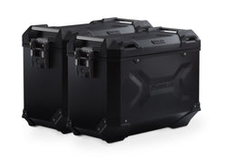 KFT.22.114.70102/B - SW-MOTECH - TRAX ADV aluminum case system -  Multistrada 1200/1260/950/V2 - BLACK