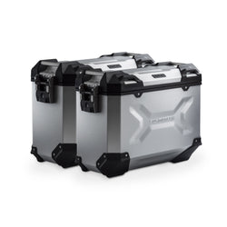 KFT.22.114.70002/S - SW-MOTECH - TRAX ADV aluminum case system -  Multistrada 1200/1260/950/V2 - SILVER