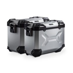 KFT.22.995.70100/S - SW-MOTECH - TRAX ADV aluminum case system US model - DesertX - SILVER