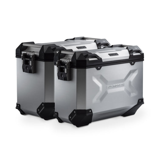 KFT.22.995.70100/S - SW-MOTECH - TRAX ADV aluminum case system US model - DesertX - SILVER